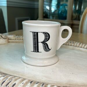 Anthropologie Monogram “R” Mug
